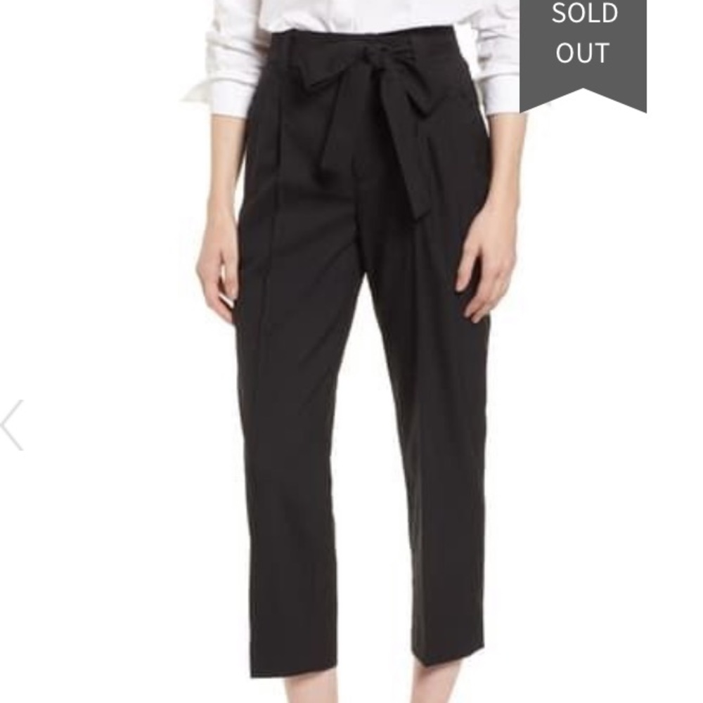 J. crew Collection Tie waist pants size 14 NWT